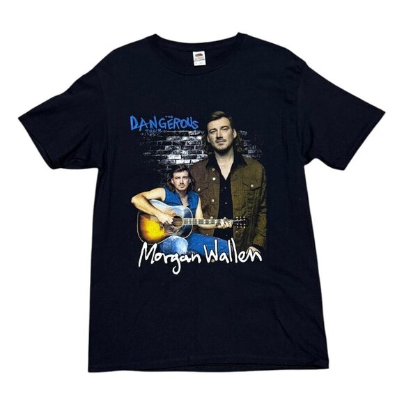 MORGAN WALLEN Dangerous Tour Merch Country Music Tee Shirt Medium - Picture 1 of 5